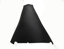 Schwarz Faden Echtleder Schaltmanschette Schaltsack Für HONDA CIVIC VI 1995-2001