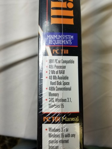 PC TILL - ULTI SALES - POS - inventory win 3.1 95 NEW SEALED computer - Picture 6 of 10