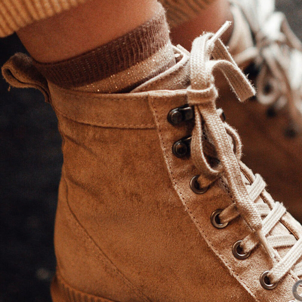 APL 10 pezzi fibbie per lacci per scarpe ganci per stivali scarpe lacci fibbie in metallo stivali da arrampicata