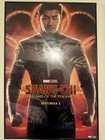 Shang-Chi Signed By 5 Original Movie Poster 27x40 Beckett JSA COA MCU Simu Liu — photo 1