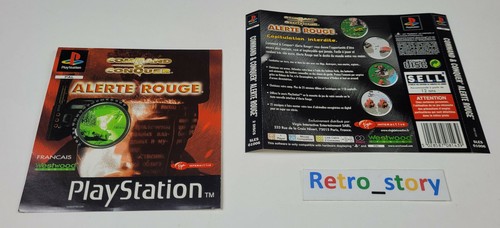 Jeu Vidéo Playstation PS1 PAL Command & Conquer Alerte Rouge 1999 Platinum Complet