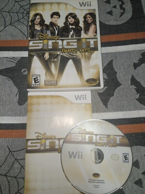 Disney Sing It: Party Hits (Nintendo Wii) Complete Tested
