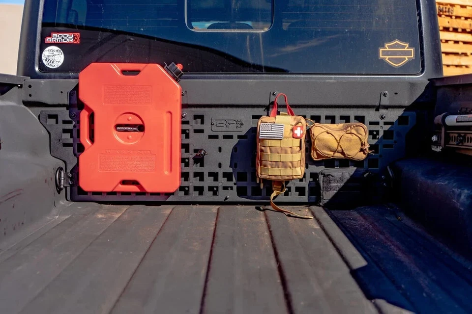 Body Armor 2019-2023 Compatível com Jeep Gladiator JT Front Bed Molle System JT-7126 - Imagem 2 de 4