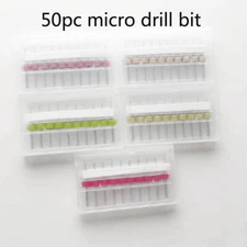 50pcs 0.5-0.9mm Tungsten Micro Drill Bit Engraving Tool for PCB Circuit Board