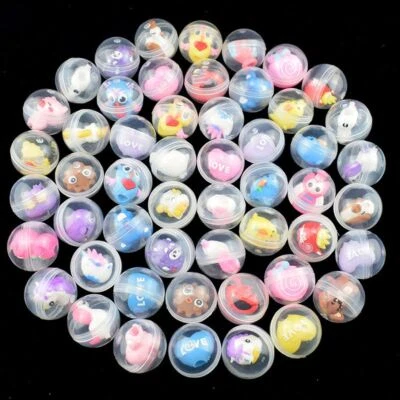 Toy Filled Balls Vending Capsules Bulk Toy Vending Machine Refills 32-45mm