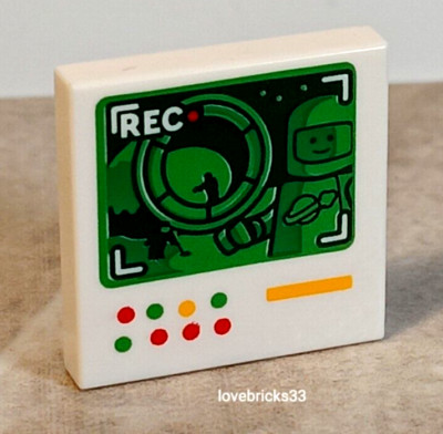 New LEGO Computer Screen Video Viewfinder Buttons Green Red Yellow Card ...
