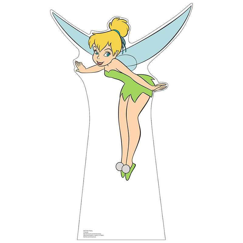 TINKER BELL Bigger Than Lifesize CARDBOARD CUTOUT Standup Standee