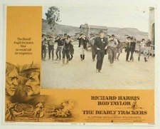Original Western Movie Lobby Card Poster THE DEADLY TRACKERS Richard Harris 1973