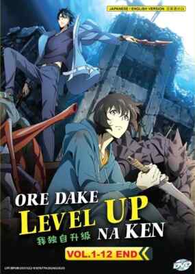 DVD Anime Solo Leveling Complete Series (1-12 End) English Dub