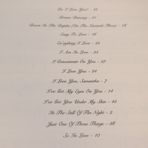 Cole Porter 14 Memorable Compositions Songbook Score Lee Evans Hal Leonard - Picture 5 of 9