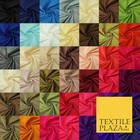 45 COLOURS Luxury 100% PURE Plain Dupion SLUB Textured Raw Silk Handloom Fabric