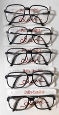 Vintage 5 Pc. Lot ELAN 606 Col. 4 Mt. Blk 56/14 Carbon Eyeglass Frames NOS 413
