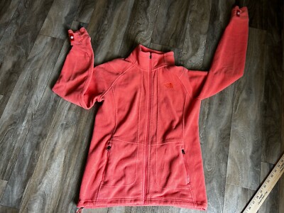 The North Face Women s Small Coral Polartec Fleece Full Zip Jacket Gorpcore