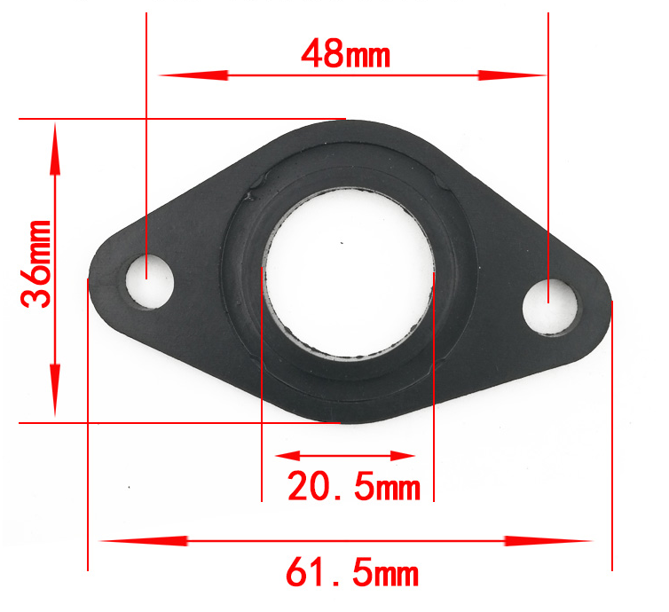 Carb Insulator Spacer For Honda CT70 ST90 SL90 CL90 US90 ATC90 CT70 K0