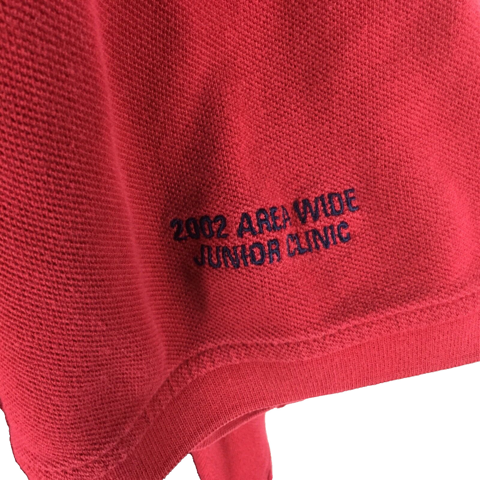 PGA Tour Polo Shirt Mens XXL Cotton Vintage Red SS USA