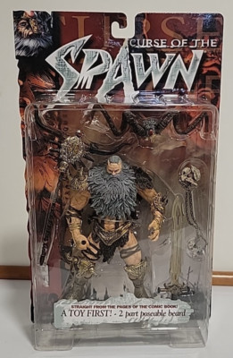 McFarlane Curse of the Spawn Zeus Action Figure MOC Factory Sealed 1998