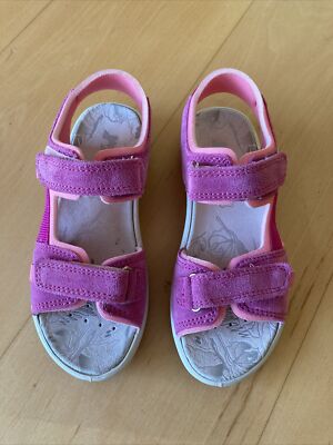 IMAC Sandalen Mädchen, rosa-pink, Gr. 33, Blumen, NEU ohne Etikett / ungetragen