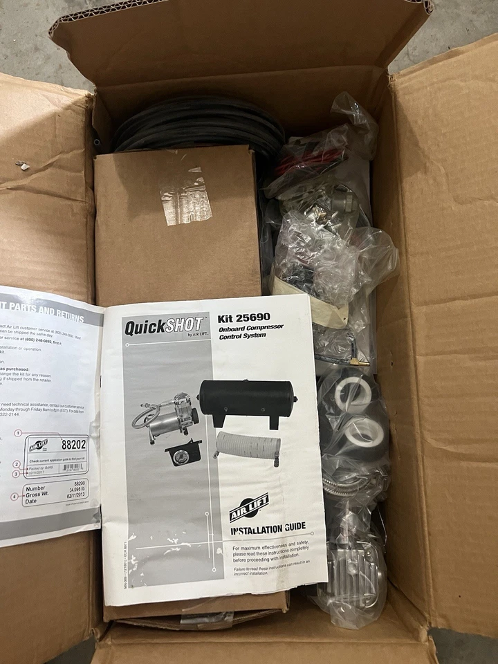 Kit compresor de suspensión neumática-base elevador de aire 25690 Foto 2 de 2