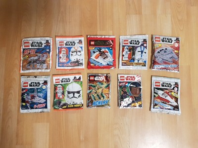 Lego Star Wars, Polybags, 10 Stk. Minifiguren + Raumschiffe, Set 5