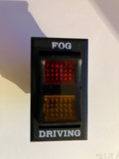 Fog And Driving Light On-off-on Rocker Switch Fog And Driving Light On-off-on Rocker Switch