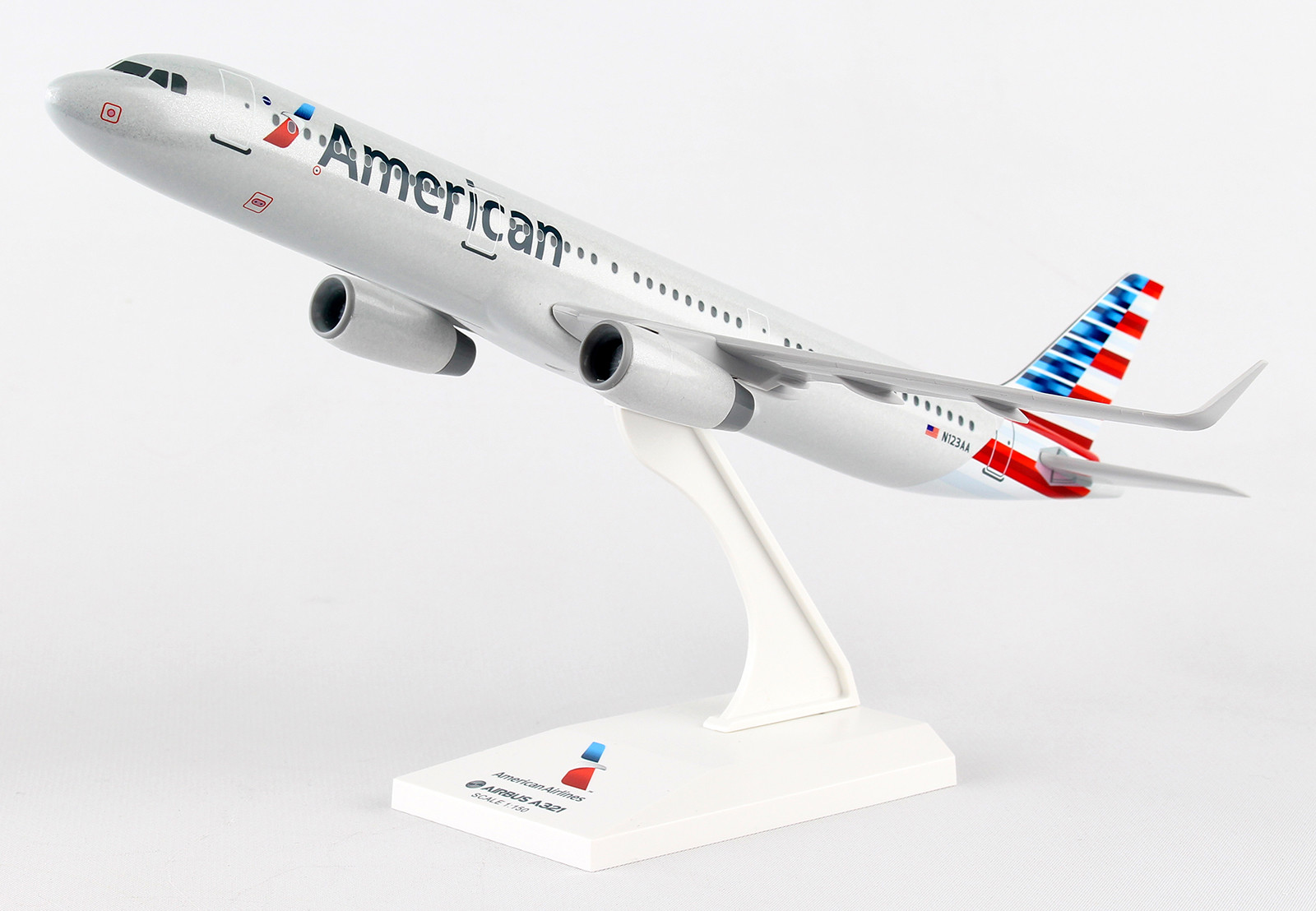 SkyMarks American Airlines Airbus A321 SKR753 1/150, REG# N123AA, New  830715107530 | eBay