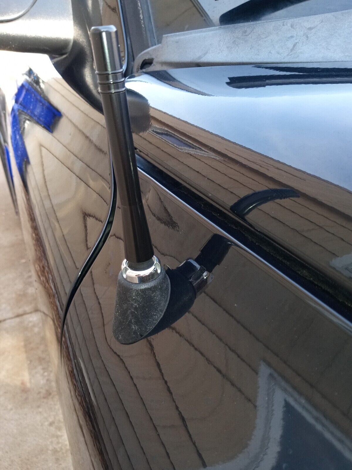 2020 Ford F150 Antenna 4 Inch Short Aluminum Antenna Mast For Ford F-150 ( 2009-2025) - AM/FM Radio, Black, Easy Install 2014 Mustang Antenna - Foto 8