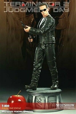 TERMINATOR T-800 SIDESHOW STATUE NEW SHIPPER SEALED SUNGLASSES LEATHER CLASSIC