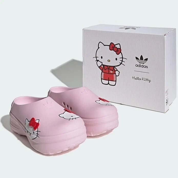 Adidas ADIFOM STAN SMITH HELLO KITTY MULES IG4446 rosa chiaro