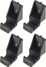 1965 65 Chevrolet Chevy Impala Fullsize Belair Lower Headlamp Bezel Clip Set 4