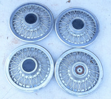 1984-1992 Ford Mustang Mercury Capri Wire Wheel Covers Hubcaps 14