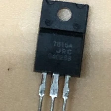 5pc JRC NJM7815FA 15V Linear Positive Voltage Regulator 7815  **NOS