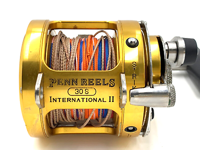 Penn ReelS InternationalⅡ 30S Excellent Lever Drag Big Game Trolling sea  6235