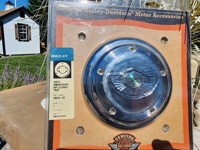 New Harley Davidson 100th Anniversary Air Cleaner Trim 29019 03