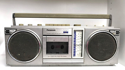 Reproductor de radio casete Panasonic Boombox RX-4930l TAPE DECK NO FUNCIONA