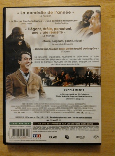 Intouchables - DVD French import (2011) - Picture 2 of 4