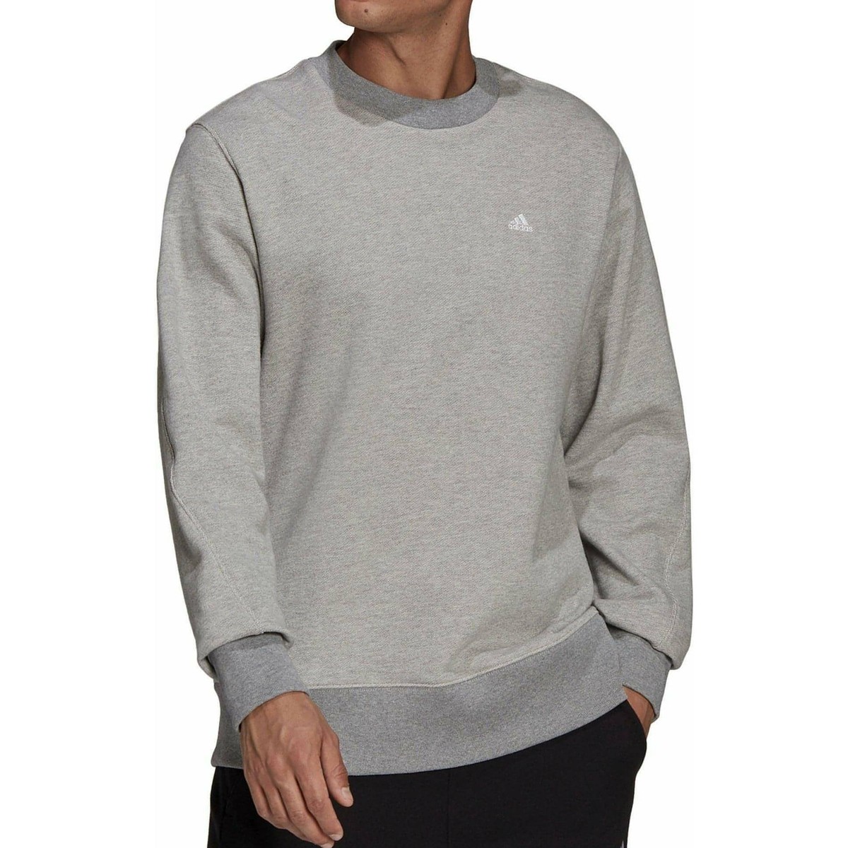 adidas grey jumper mens