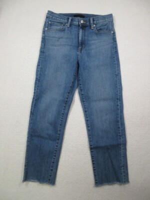 Uniqlo Jeans Women's 27 x Blue Kaihara Boyfriend Straight High Rise  Denim