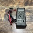 Beckman RMS225 digital multimeter +probe case tested working