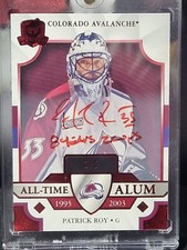 2019-20 Upper Deck The Cup All-Time Alum INSCRIBED Auto Patrick Roy /5