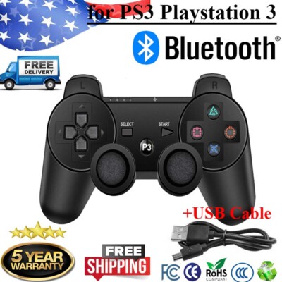 Wireless Bluetooth Controller For PS3 Controller PlayStation 3 GamePad + Cable