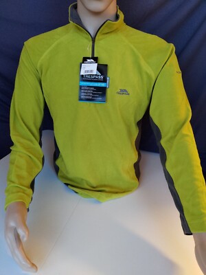 RRP £30 XS Tron Trespass Mens Micro Fleece Pea Pod UK