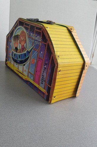 Vintage 1967 Swedlin Mini Martians Star House With 6 Martians & Spaceship Up1 - Picture 24 of 24