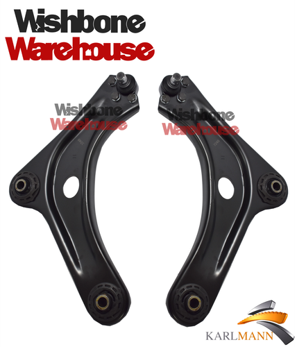 For CITROEN C2 C3 2003> FRONT LEFT & RIGHT SUSPENSION WISHBONE CONTROL ARMS