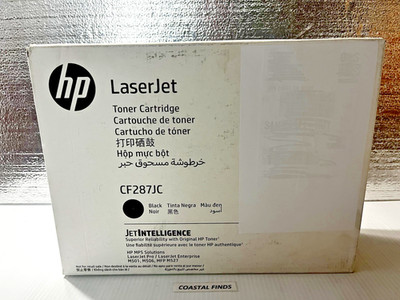 HP 87X Black Toner Cartridge CF287JC OEM NEW Sealed LJ Pro M501 MFP M527