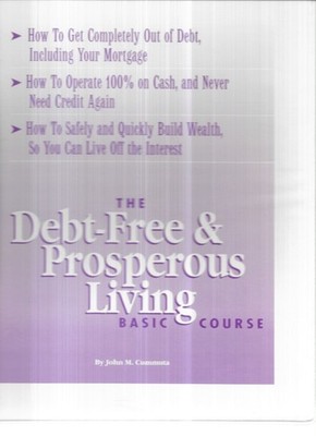 DEBT-FREE & PROSPEROUS LIVING BASIC COURSE -CUMMUTA unused NMINT CassetteBoxSet