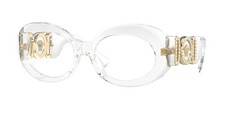 VERSACE VE4426BU 148 1W Crystal Clear 54 mm Women's Sunglasses