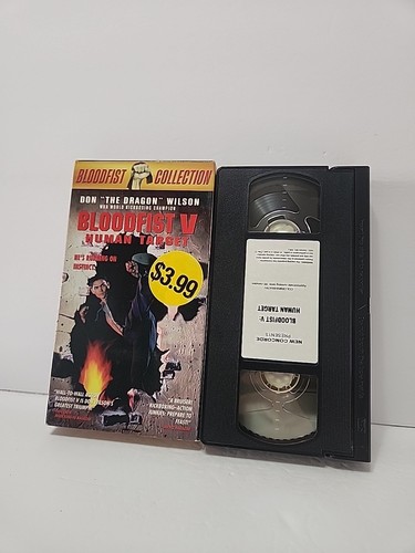 Bloodfist V 5: Human Target (VHS, 1994) Don "The Dragon" Wilson New Concorde