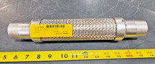 FLEXIBLE METAL HOSE 13-3/4" LONG, 316SS, 1" SCH 80 MPT X 300LB, 0227H