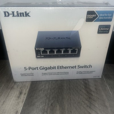 D-Link DGS (DGS-105) 5-Port External Switch