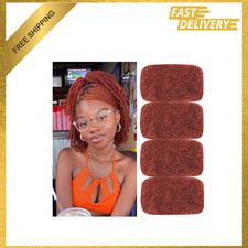 Afro Kinky Bulk Hair for Dreadlock Extensions Repair Locs Twist Braiding 18 Inch